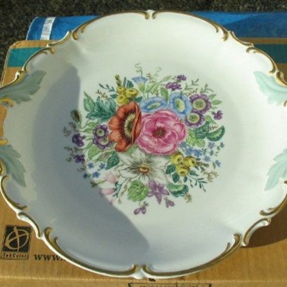 Hutschenreuther Porcelain Large Round 12" Platter